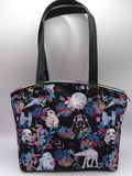 Floral Space Character Shoulder Bag