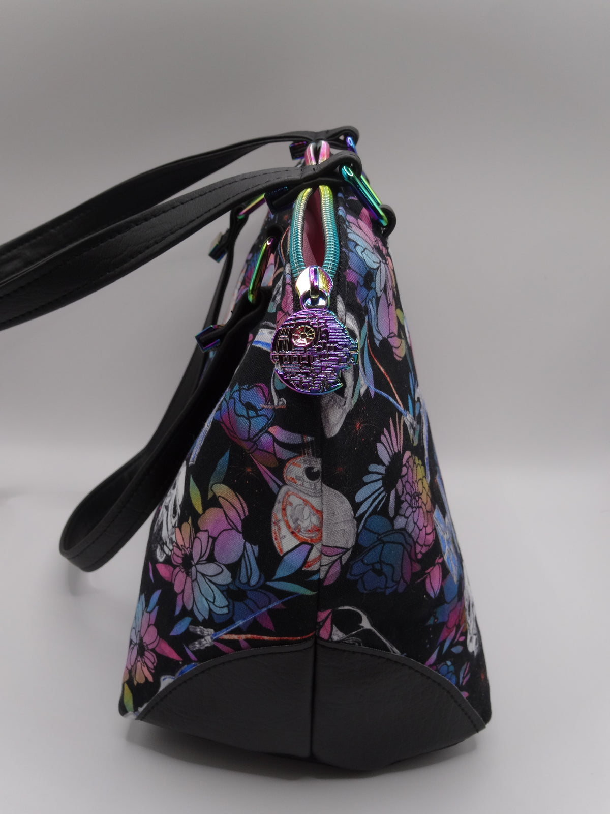 Floral Space Character Shoulder Bag