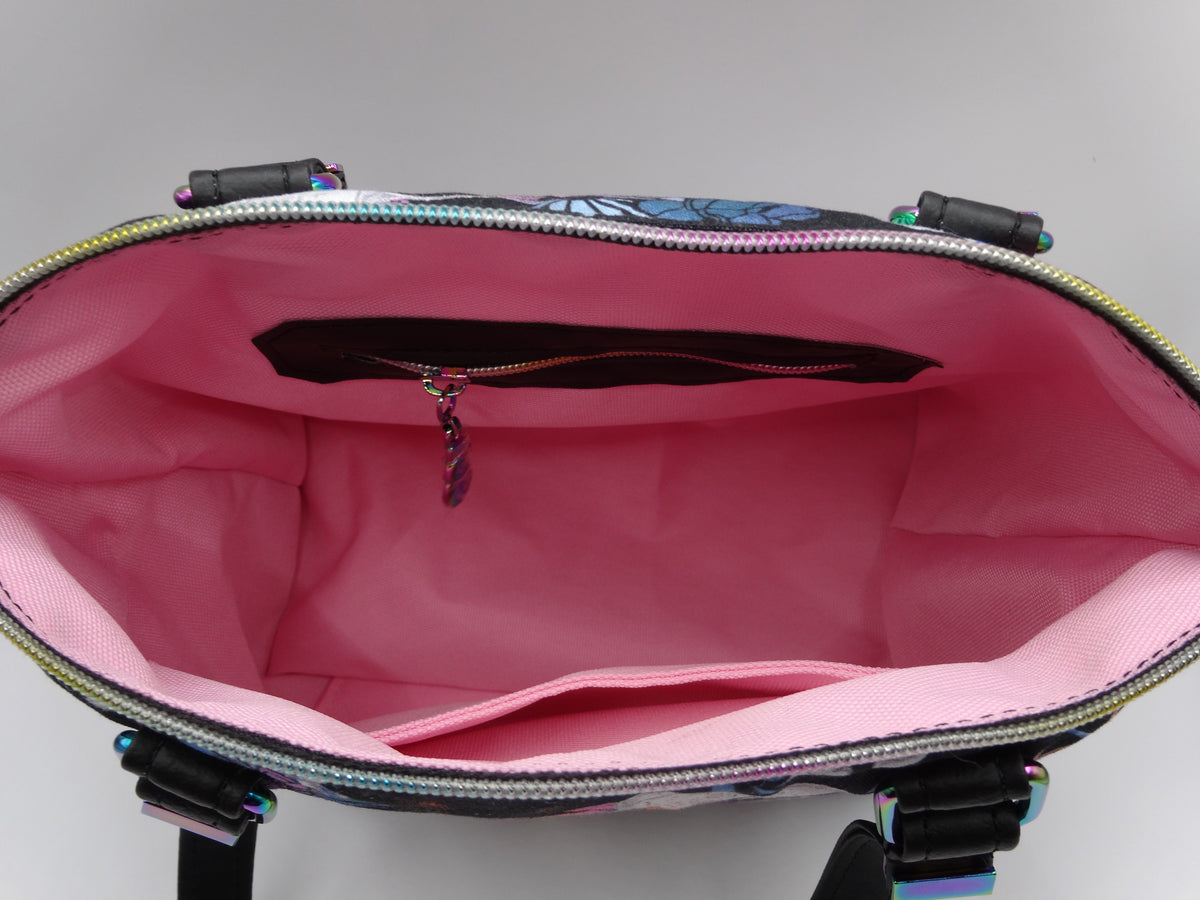 Floral Space Character Shoulder Bag