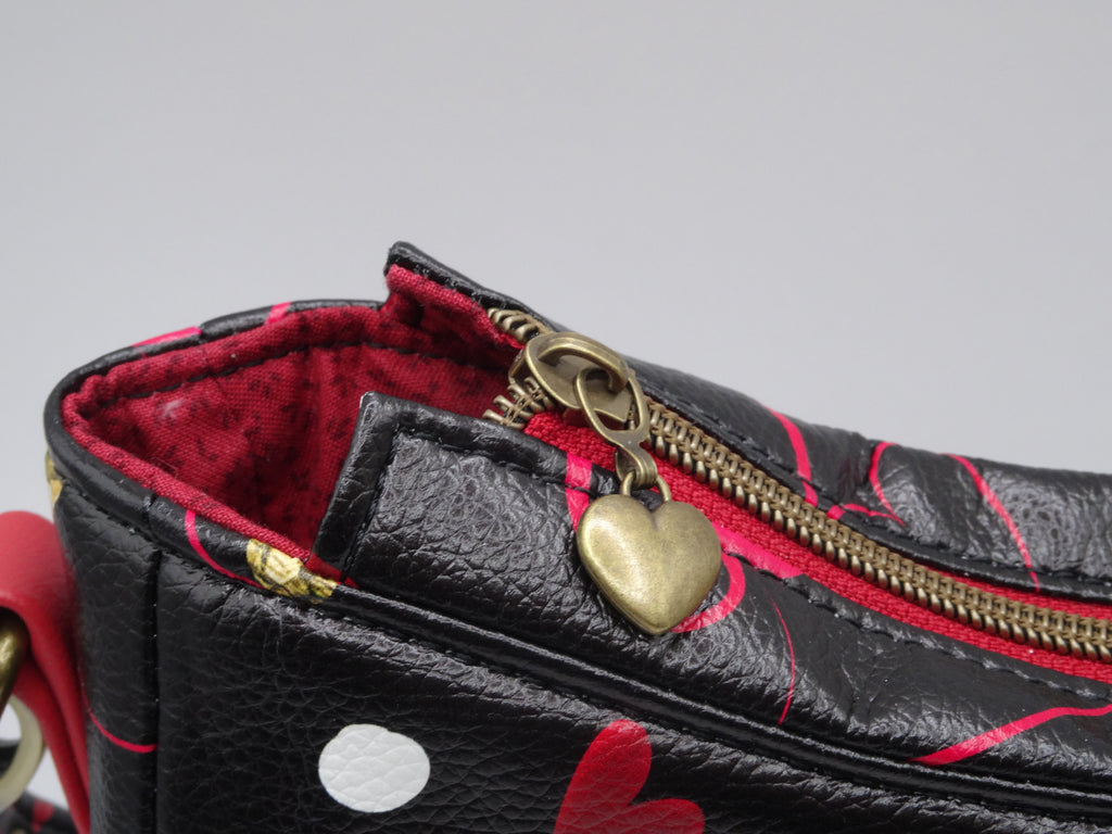 Hearts and Swirls Annabelle Shoulder Bag