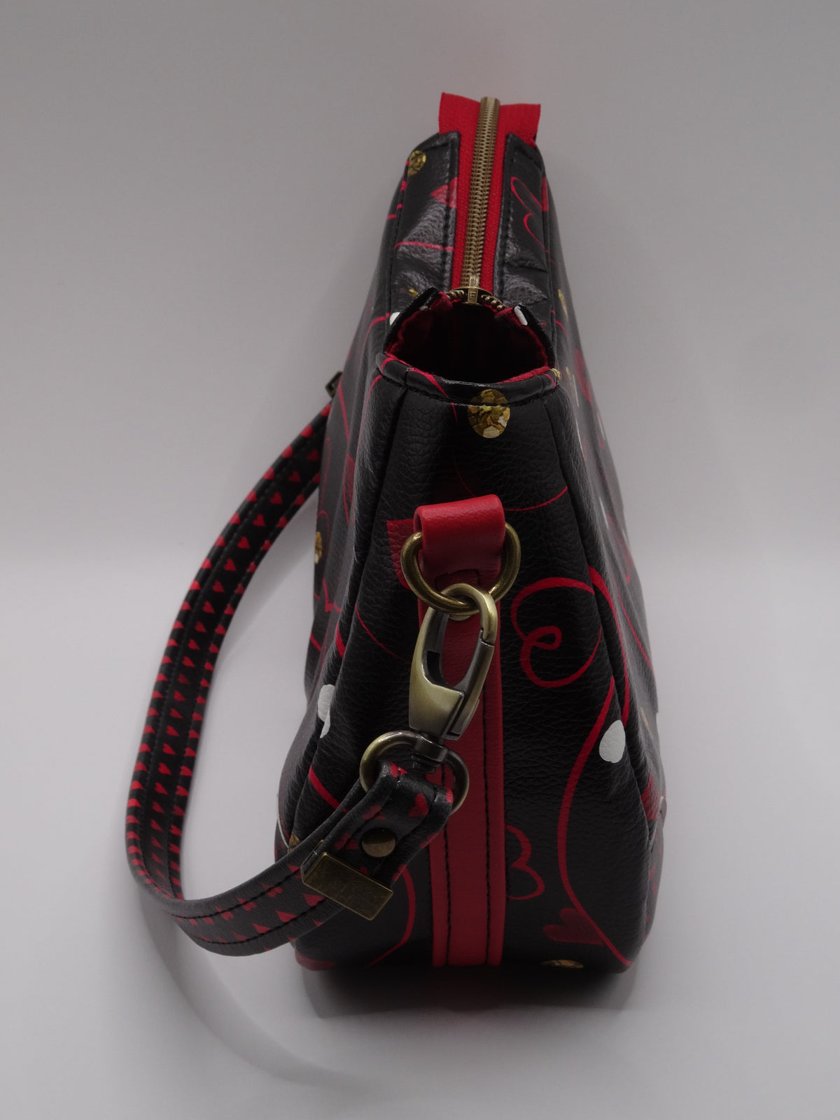 Hearts and Swirls Annabelle Shoulder Bag