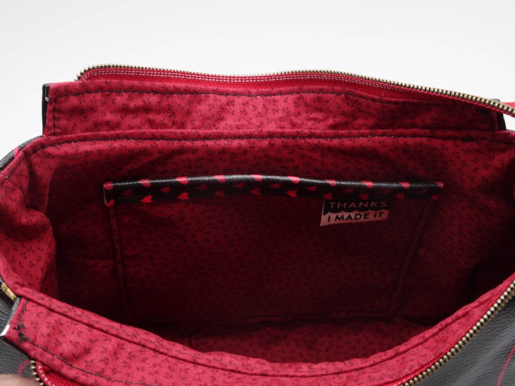 Hearts and Swirls Annabelle Shoulder Bag
