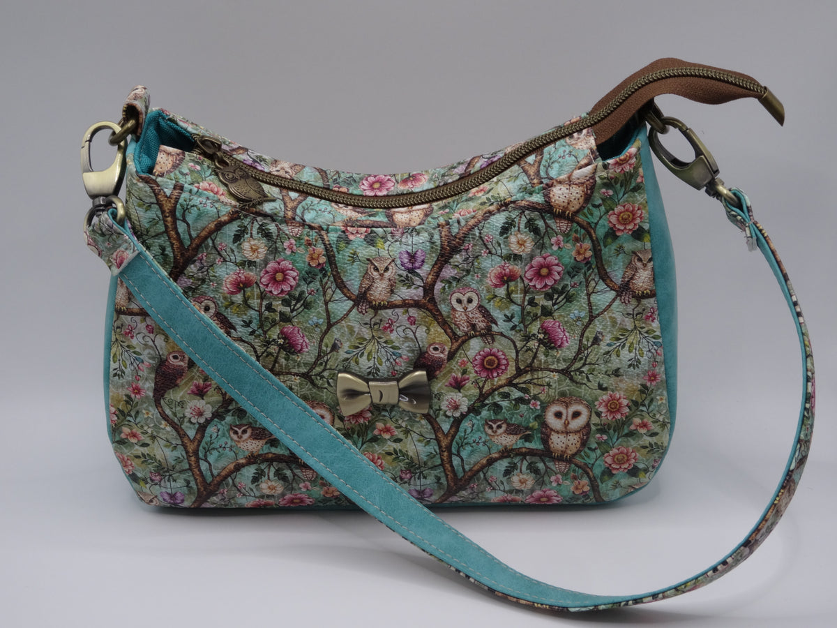 Flowery Owl Annabelle Shoulder Bag