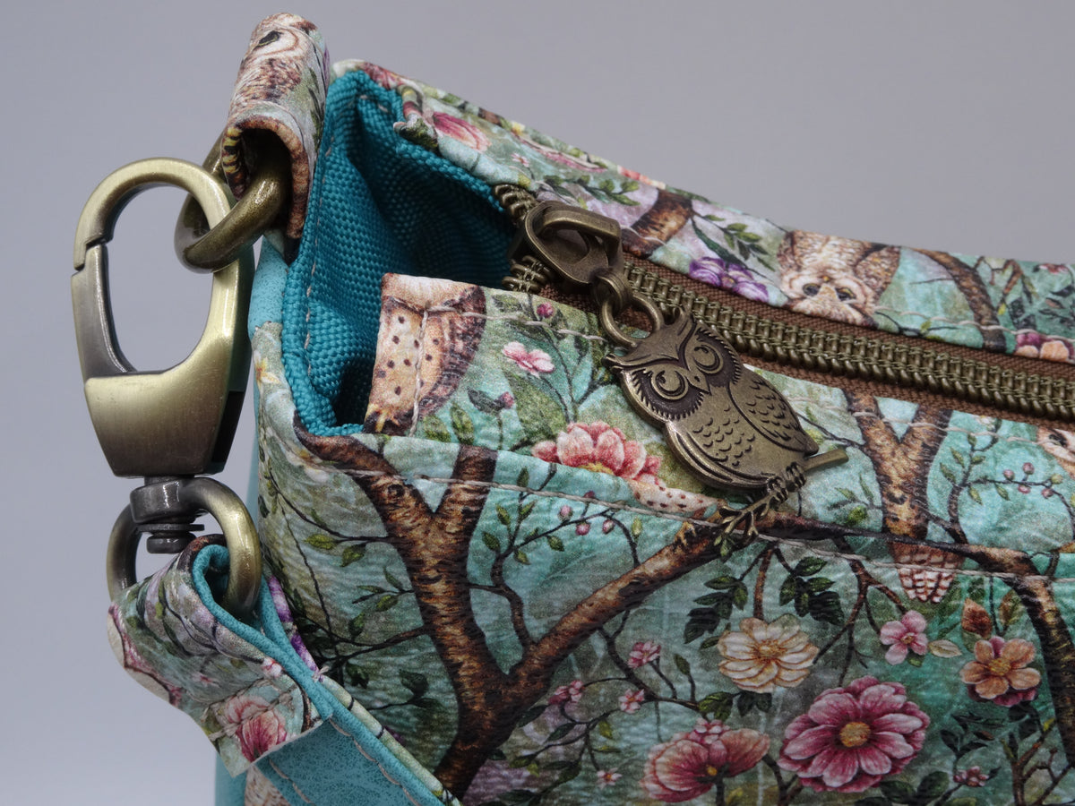 Flowery Owl Annabelle Shoulder Bag