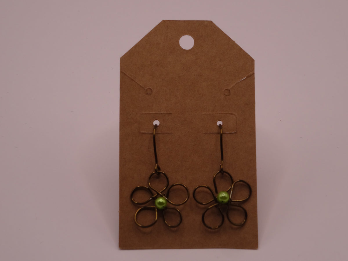 Blossom earrings - small (Bronze)