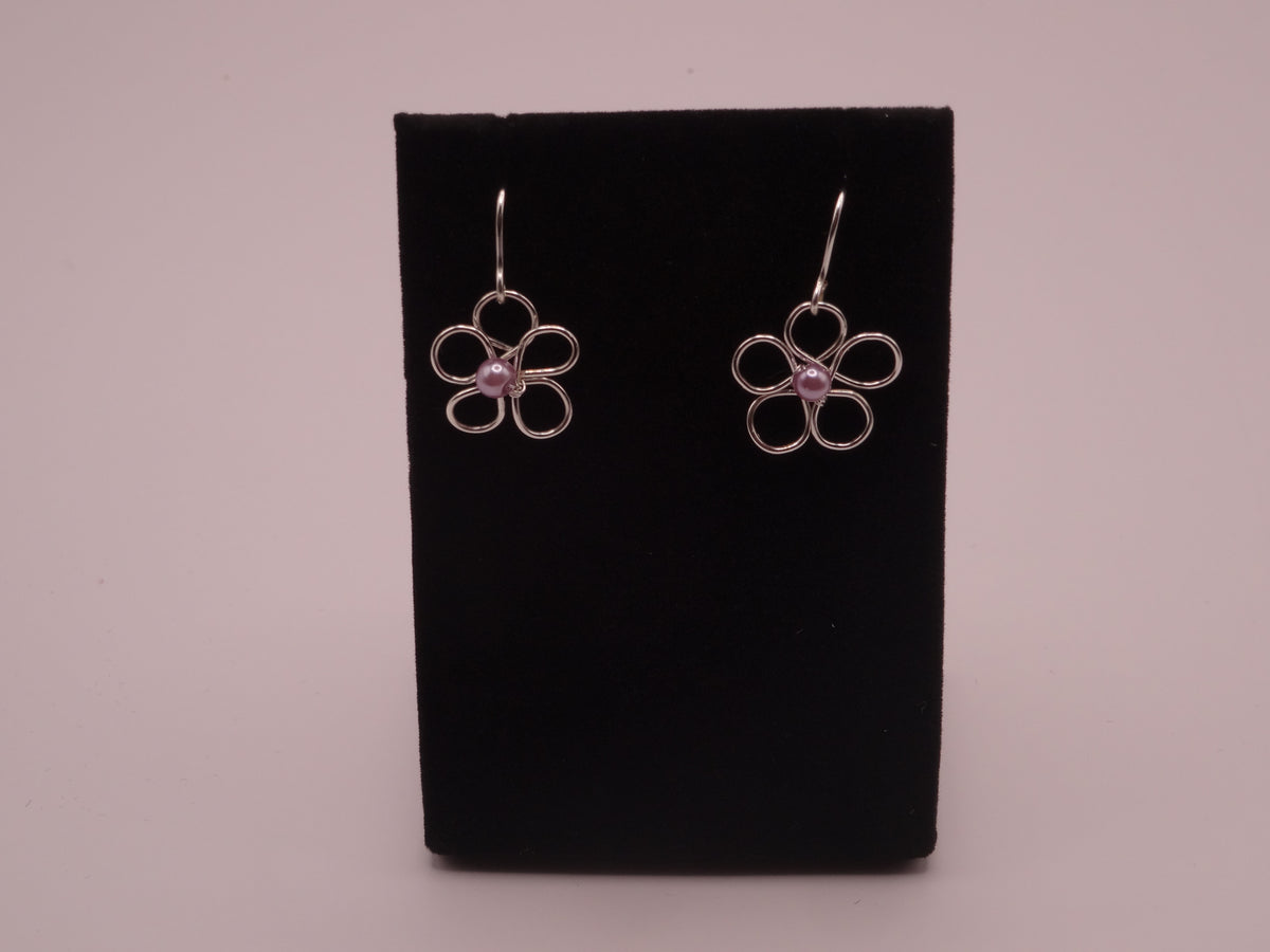Blossom earrings - small (Silver)