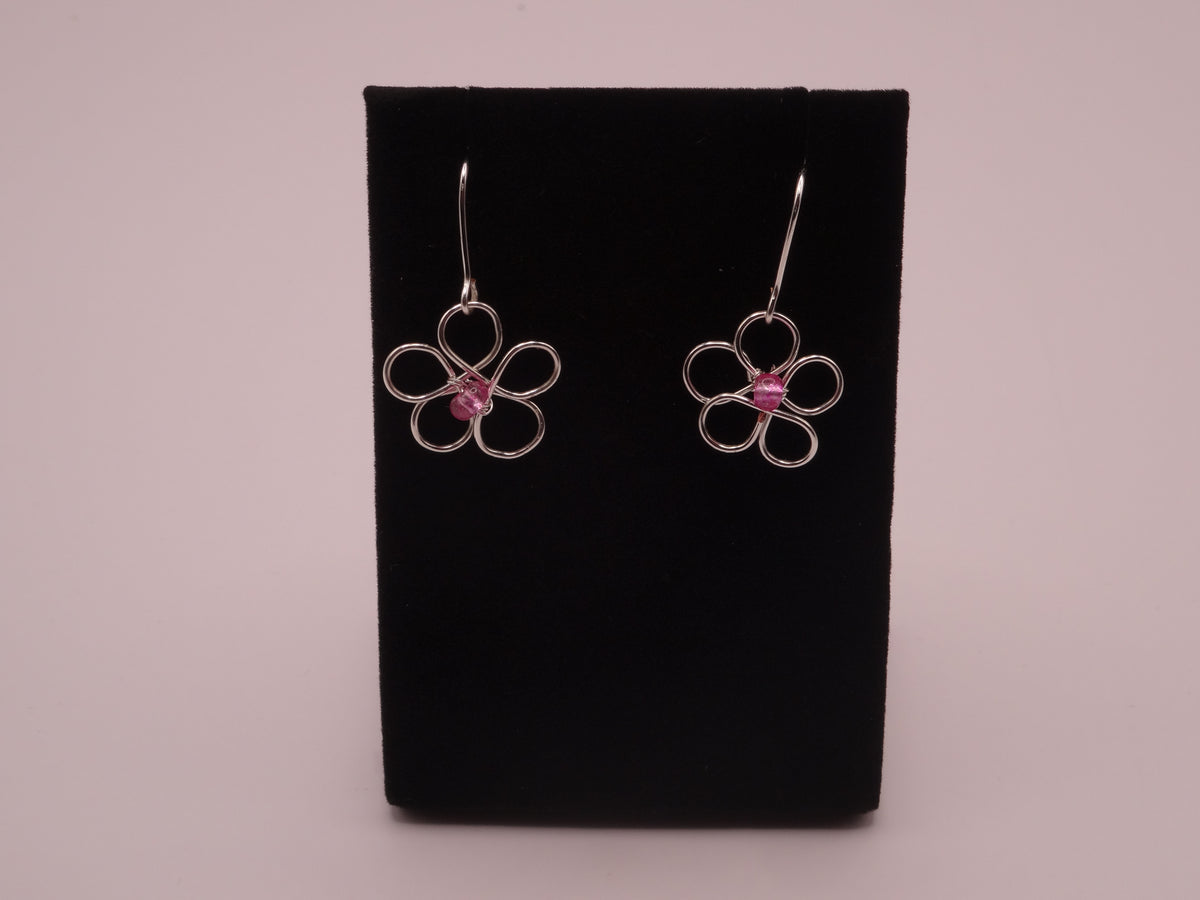 Blossom earrings - small (Silver)