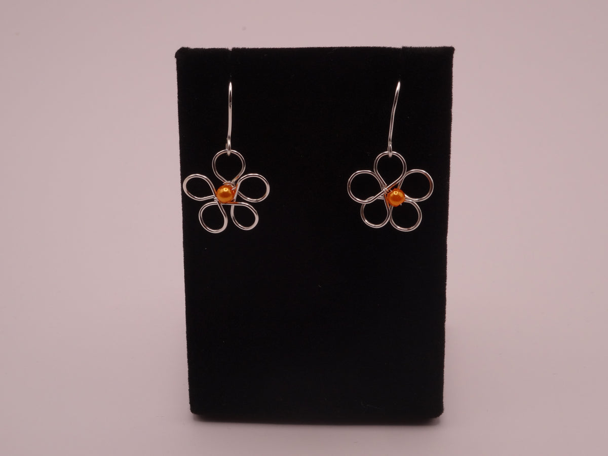Blossom earrings - small (Silver)