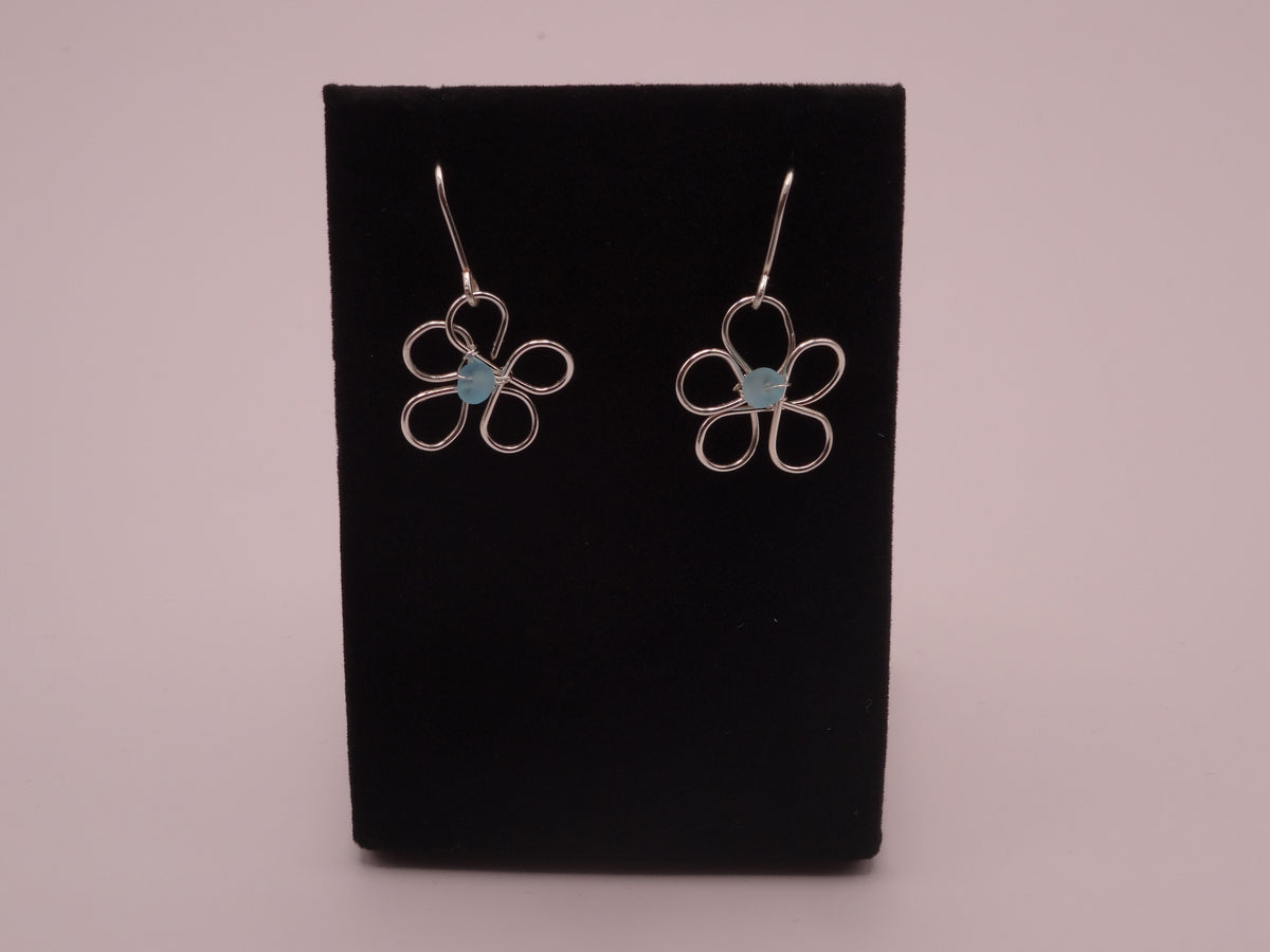 Blossom earrings - small (Silver)