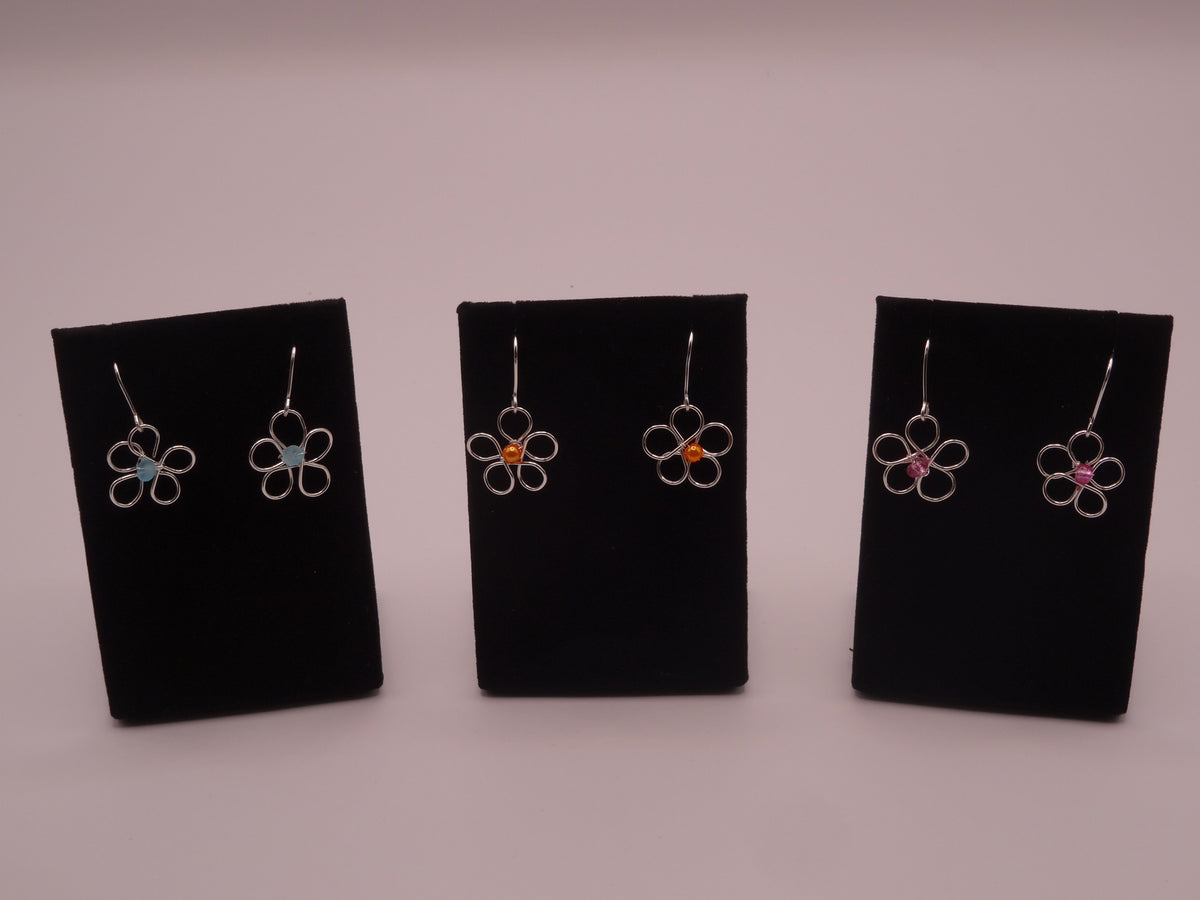 Blossom earrings - small (Silver)