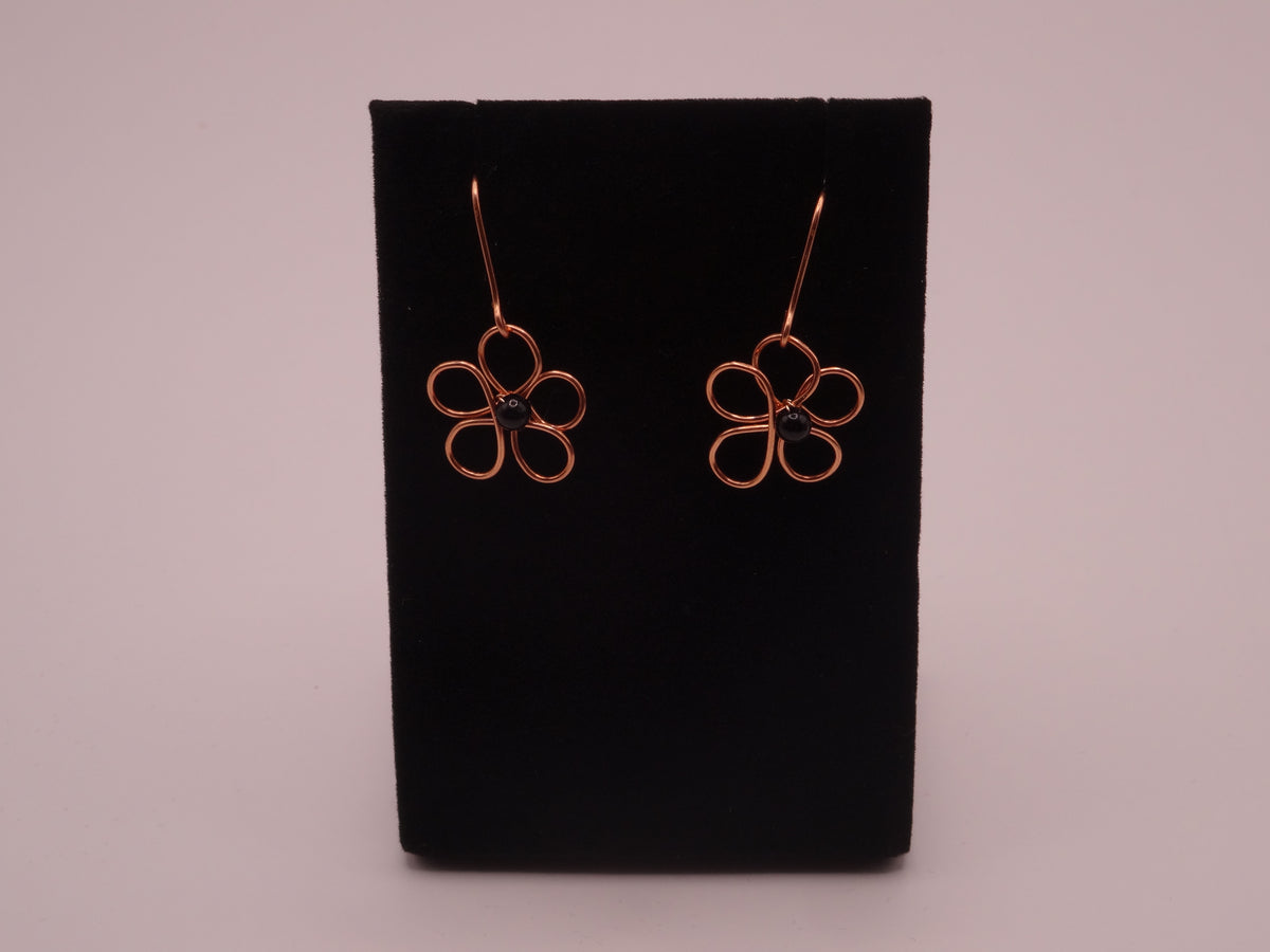 Blossom earrings - small (Copper)