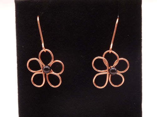 Blossom earrings - small (Copper)