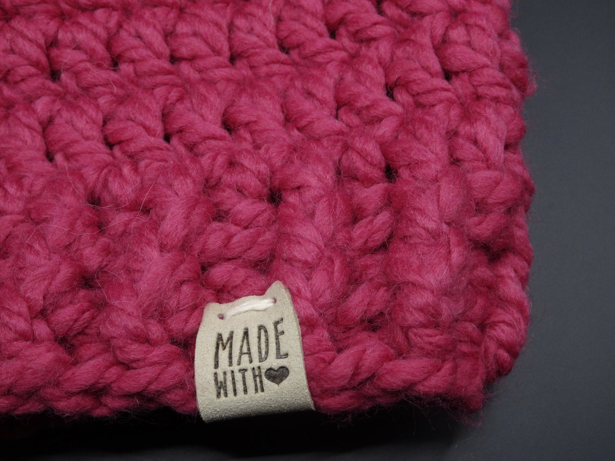 Crocheted Hat - Pink