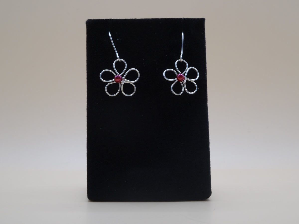 Fall Flower Earrings - small