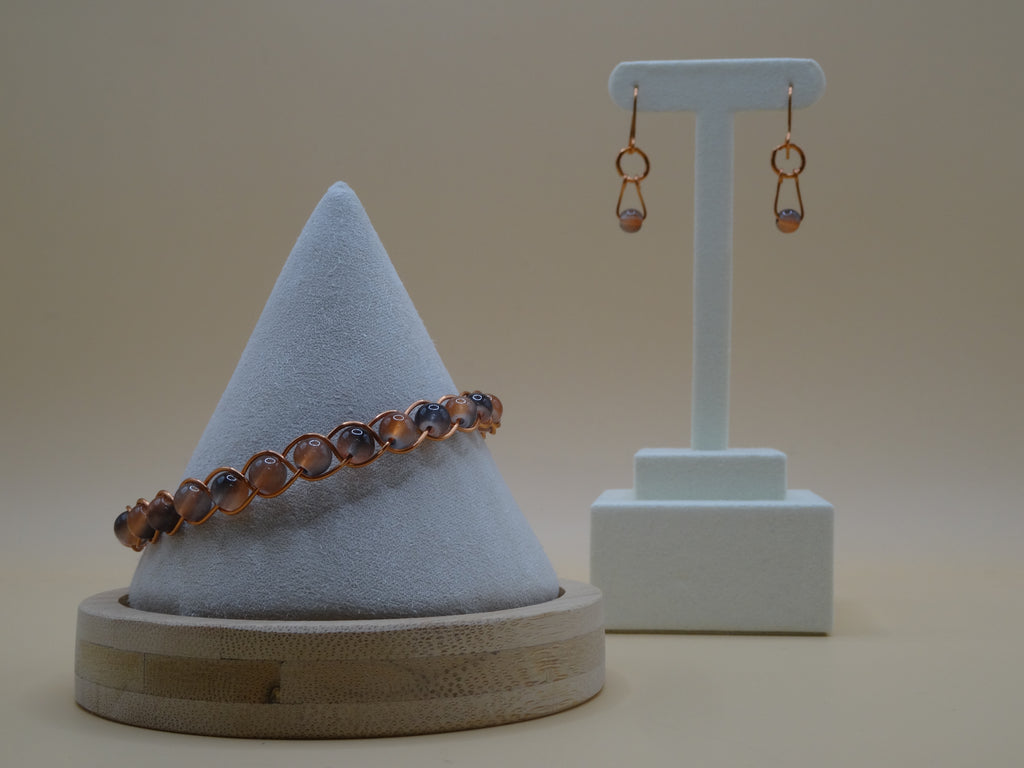Amber Mist Earrings