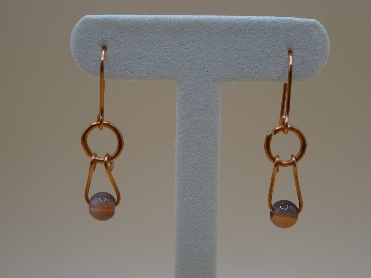 Amber Mist Earrings