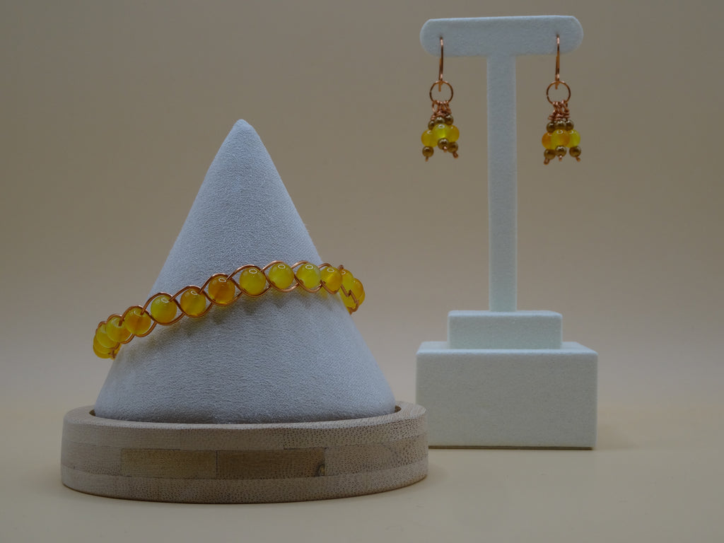 Golden Sunset Earrings