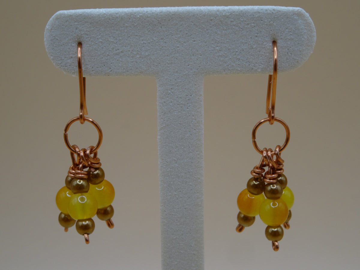 Golden Sunset Earrings
