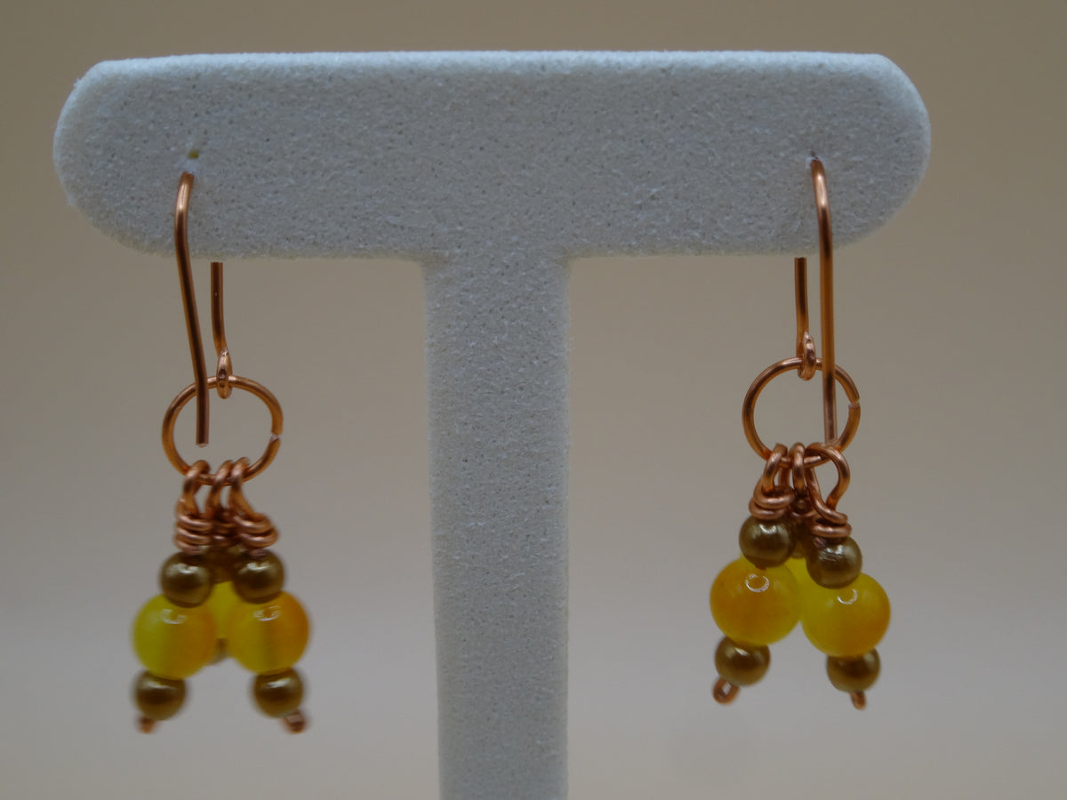 Golden Sunset Earrings