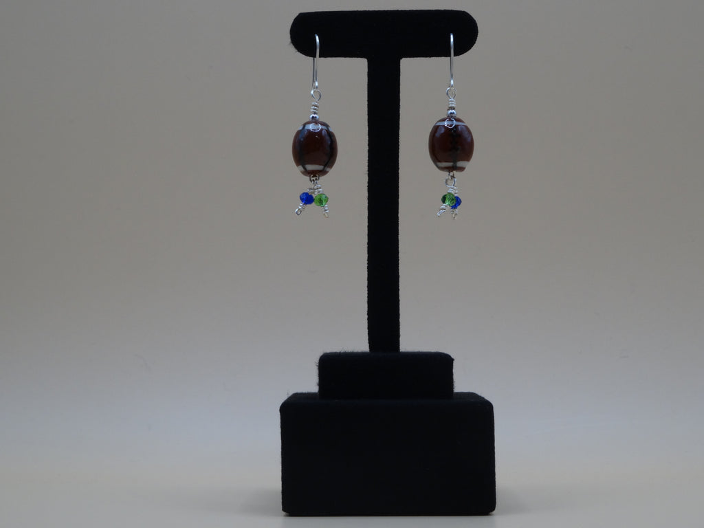 12th Man Football Earrings