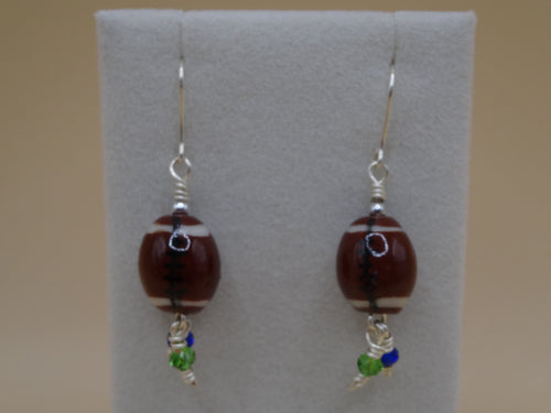 12th Man Football Earrings