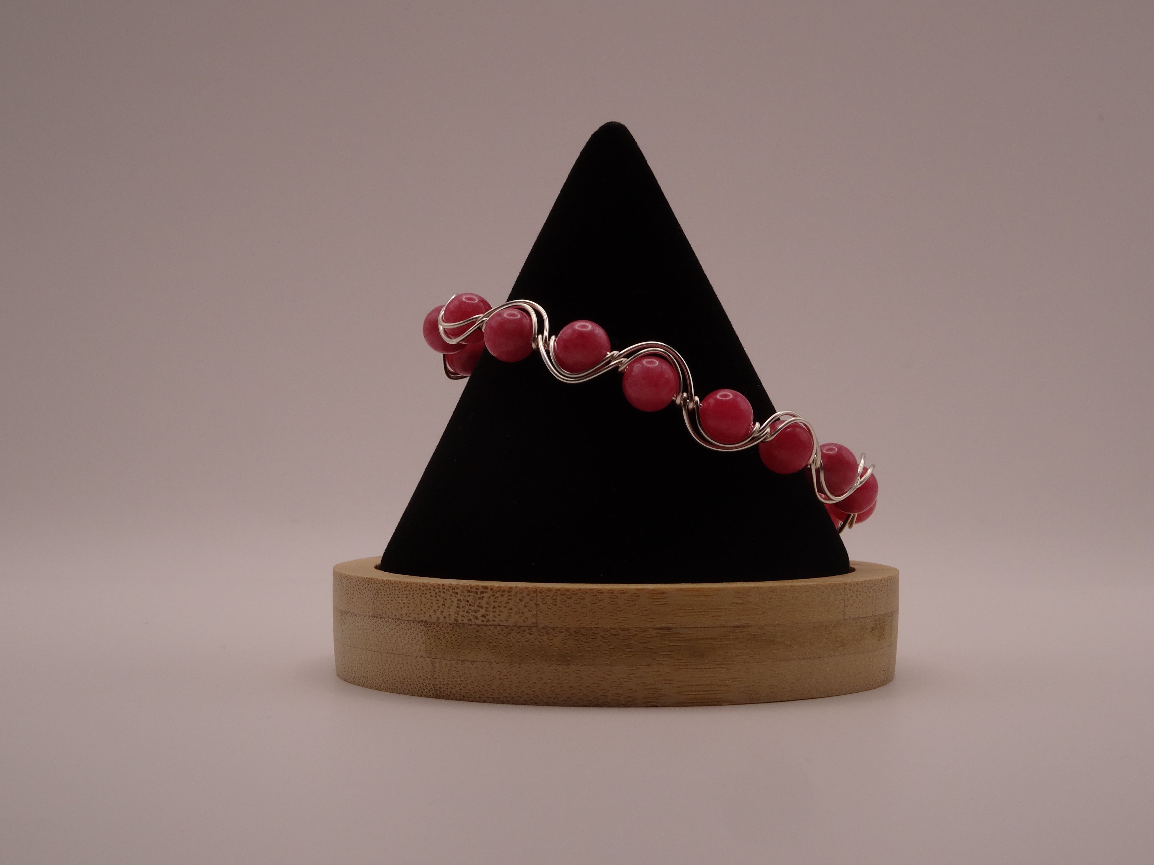Pink whimsical bracelet